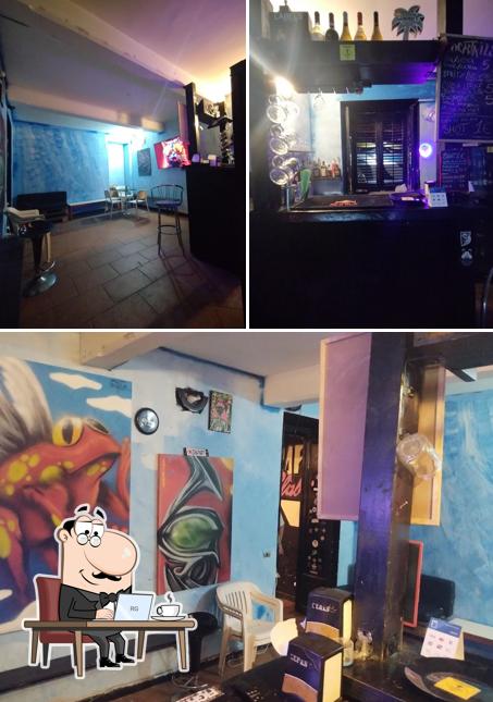 Gli interni di Overkraft music club