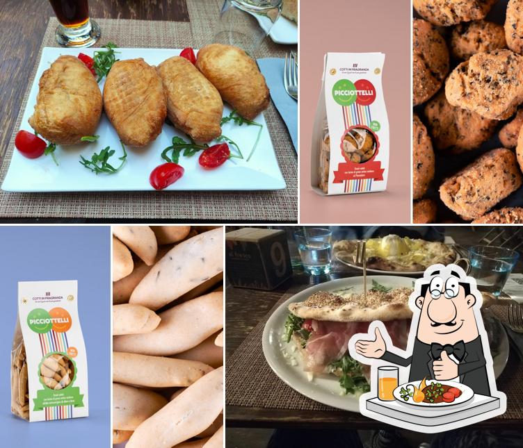 Platti al Al Fresco giardino, pizza e bistrot