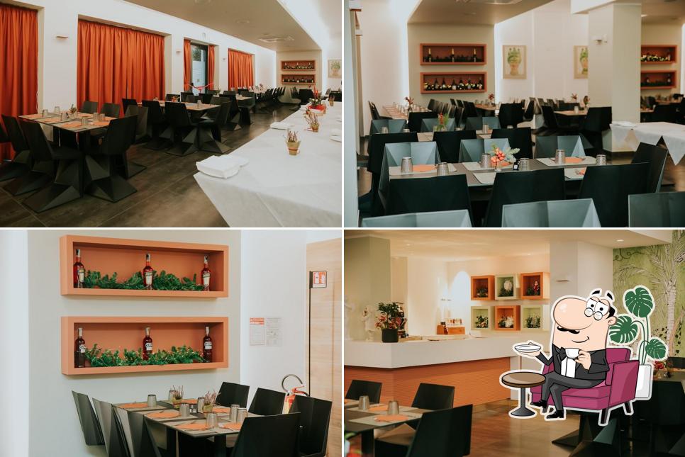Gli interni di Cafè Blanc City
