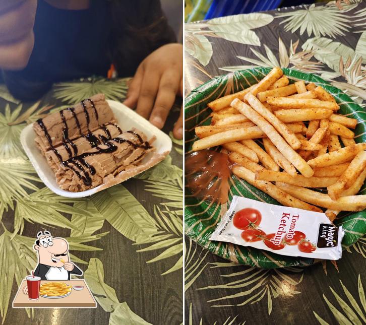 French fries at TEA TIME Tadipatri