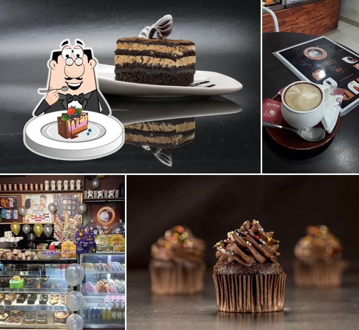 Chocolate cake at The chocolate room