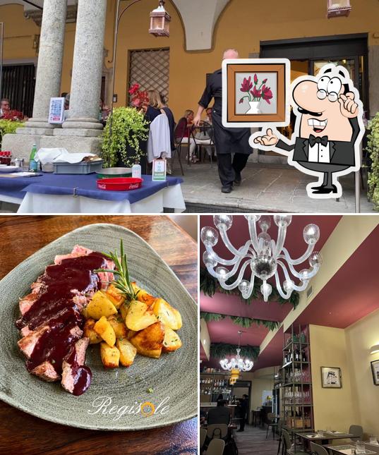 Gli interni di Pizzeria Regisole Hostaria