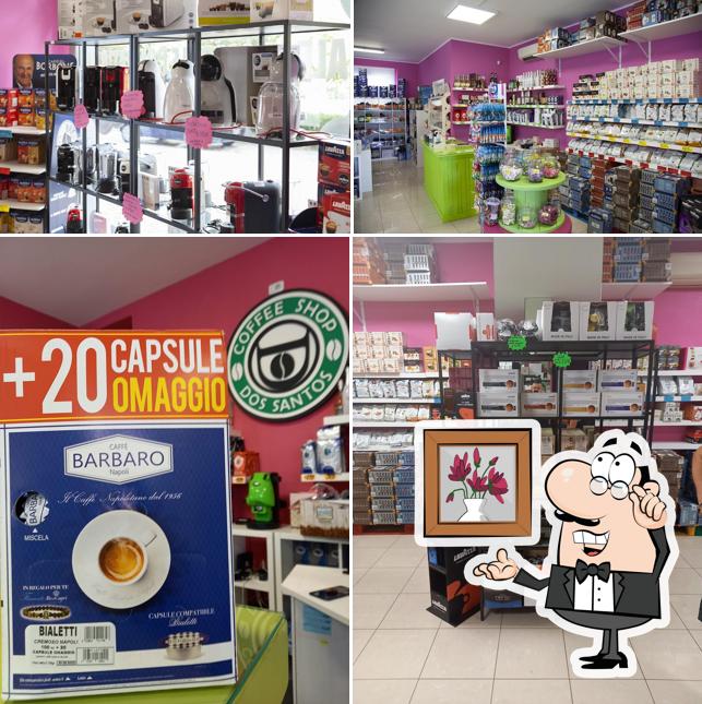 Gli interni di Coffèe Shop Dos Santos