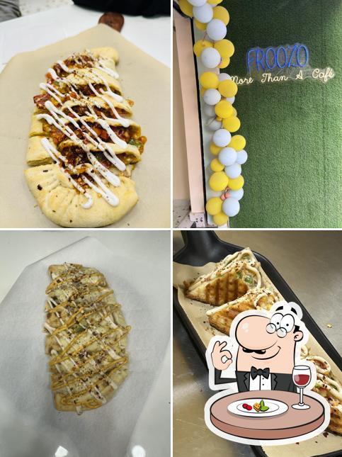 Food at Froozo Cafe