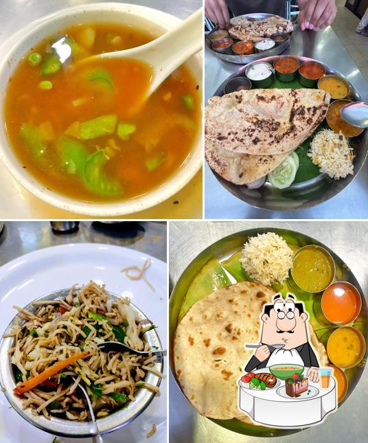 Hot and sour soup at New Swathi Grand Mathikere