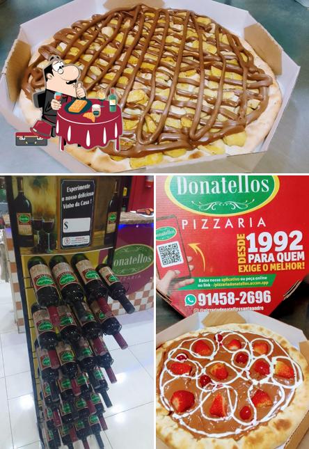 Waffles em Pizzaria Donatellos