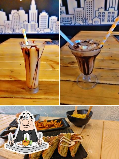 Chocolate mousse at Sacred Flame Cafe
