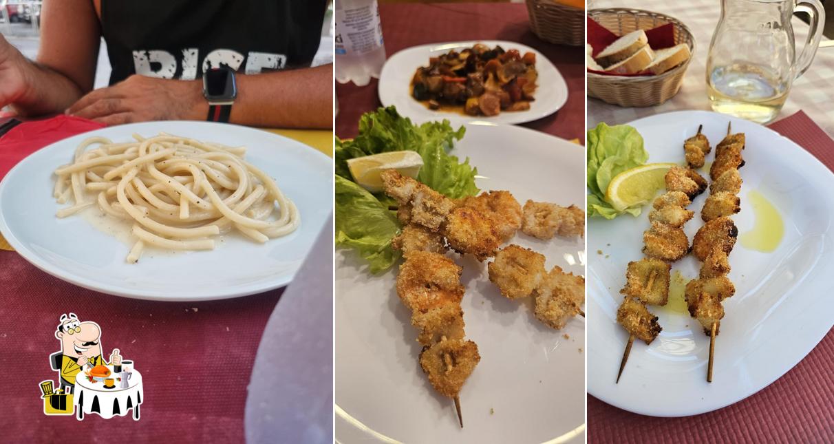 Platti al Trattoria Rosticceria Da Maria