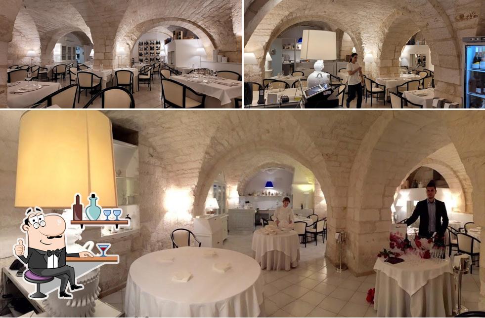 Gli interni di Bina Ristorante di Puglia