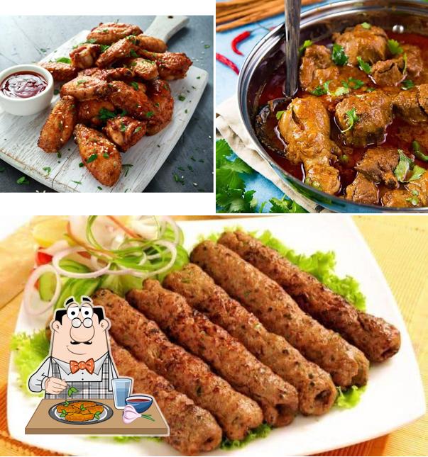 Chicken wings at Godavari Food & Chills