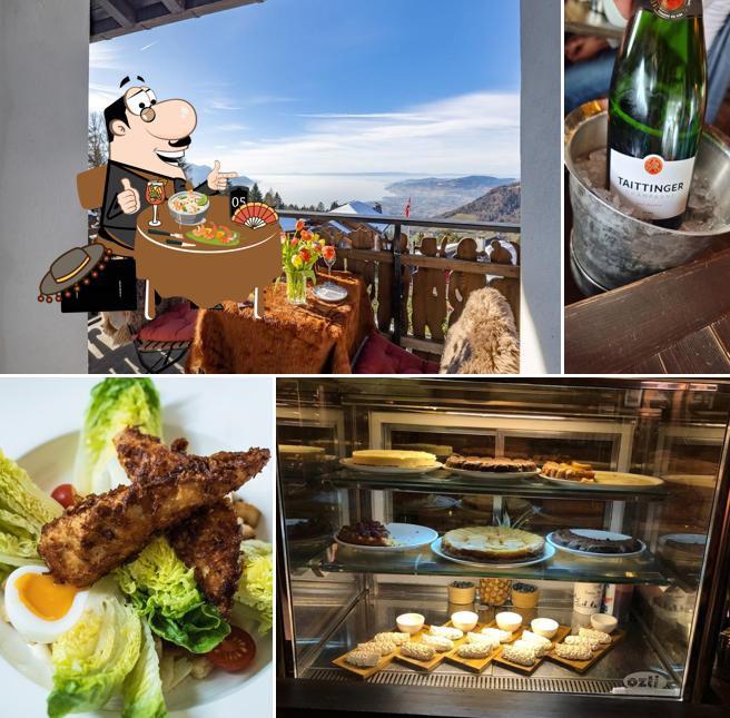 Cibo al Le Coucou Montreux