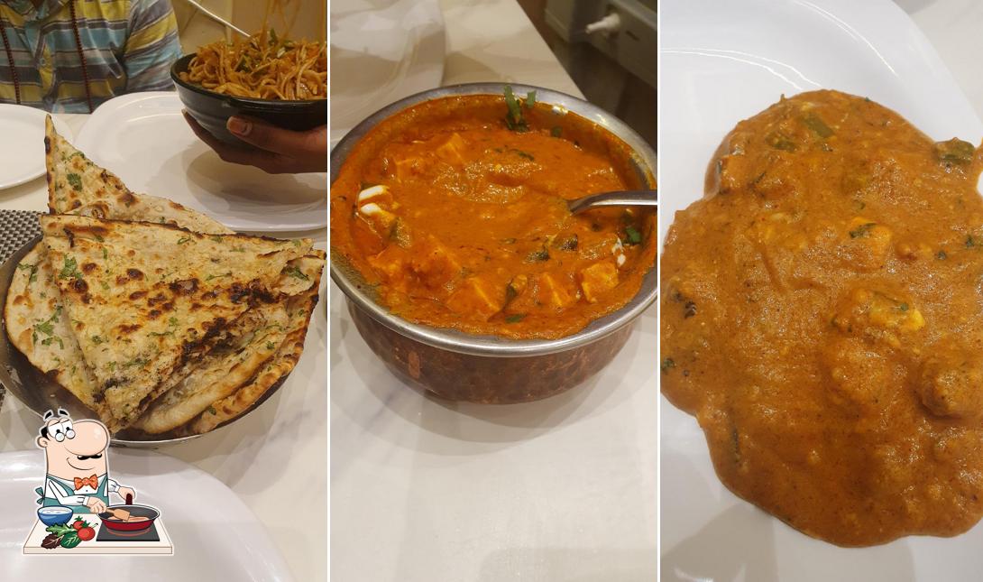 Chicken curry at Purohit Dining Hall Pure Veg