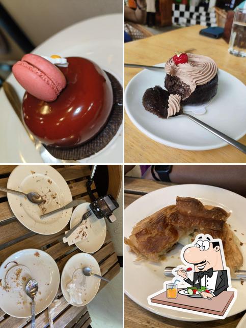 Chocolate mousse at Le Petit Four