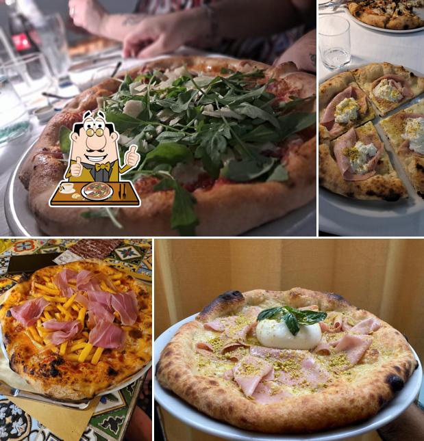 Ordina tra le molte varianti di pizza
