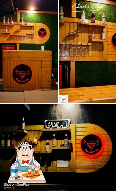 Chaska Cafe provides a range of beverages