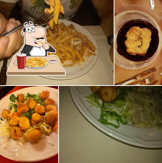 Patatine fritte al Hotel Ristorante I Rododendri