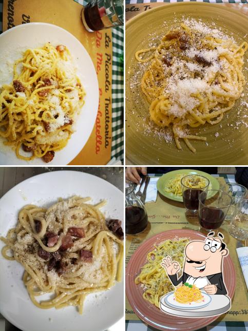 Spaghetti alla carbonara al La Piccola Trattoria da Me Garbatella