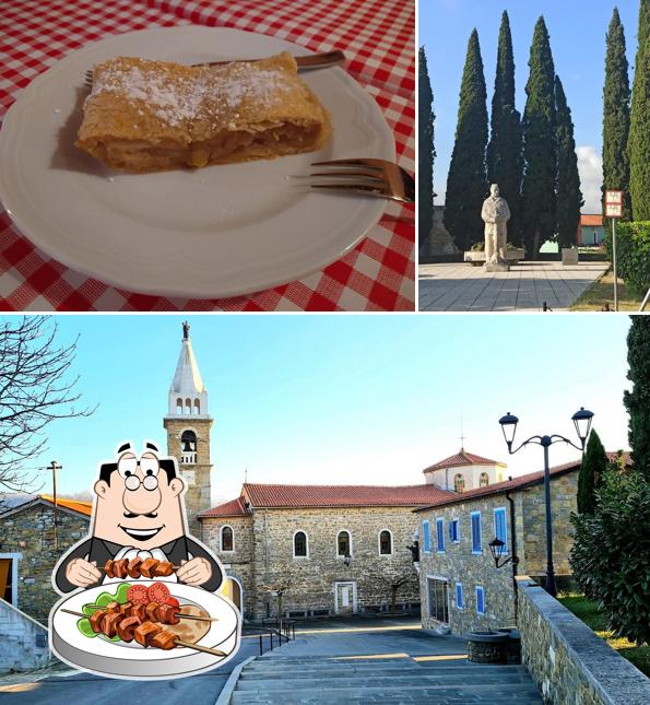 La immagine della cibo e esterno di Okrepčevalnica Markežič Gracjela Markežič s.p