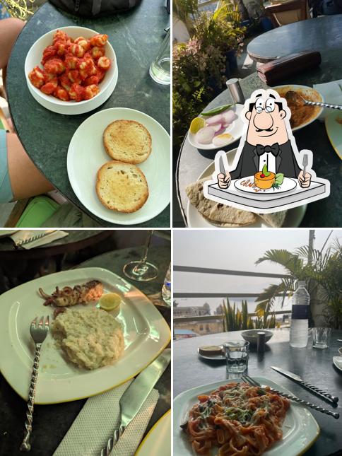 Food at Savage Garden Restaurant