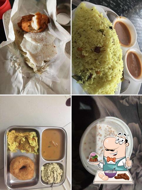 Sri Raghvendra Pure Veg serves a selection of desserts