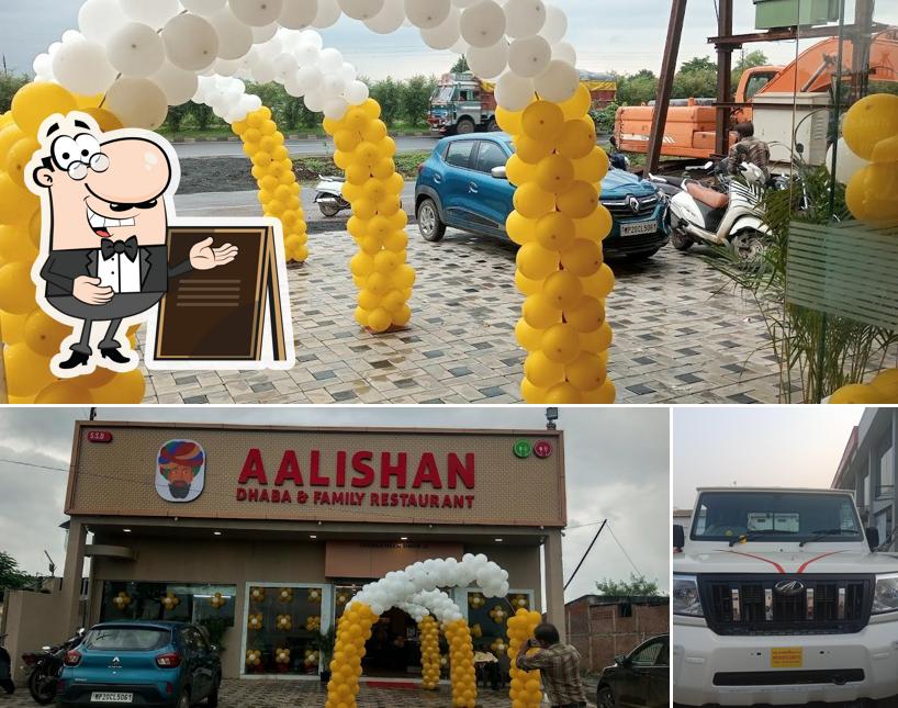 Check out how Aalishan Dhaba & Family Restaurant looks outside
