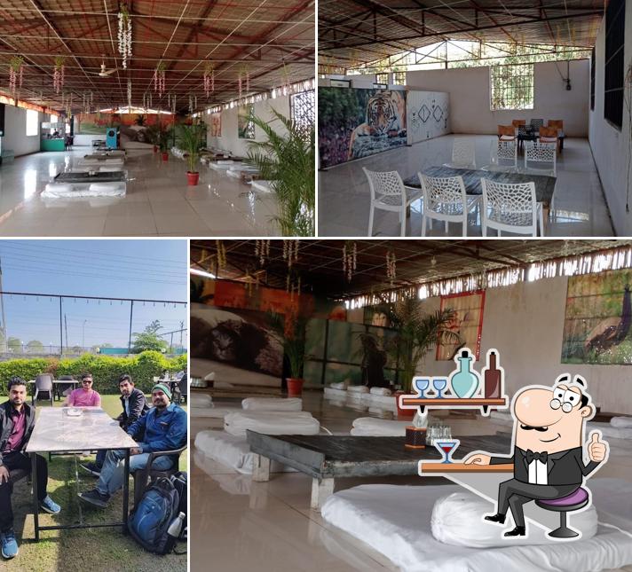 The interior of Natkhat Dhaba and Family Restaurant Best Dhaba Near Kolar road