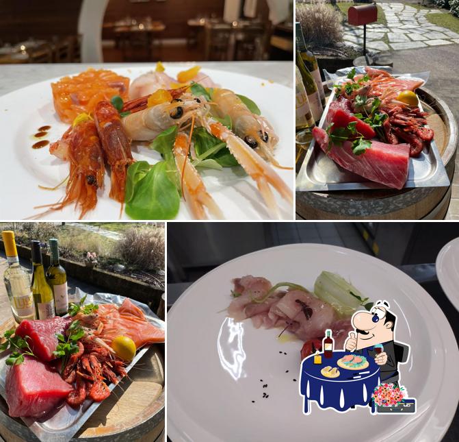 Sashimi al Antica Osteria Al Garibaldino