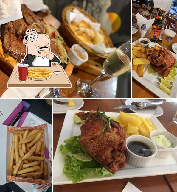 Batata frita em Germano Bar e Botequim