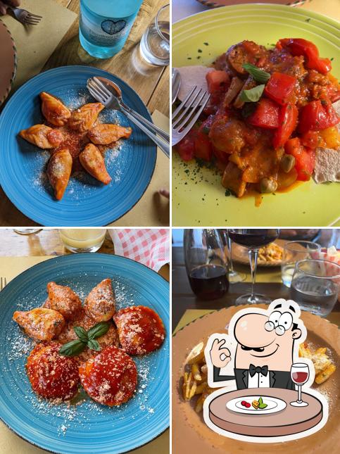 Platti al Trattoria La Scarpetta