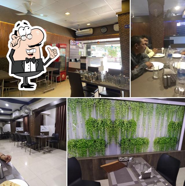 Check out how Saffron Veg Restaurant looks inside