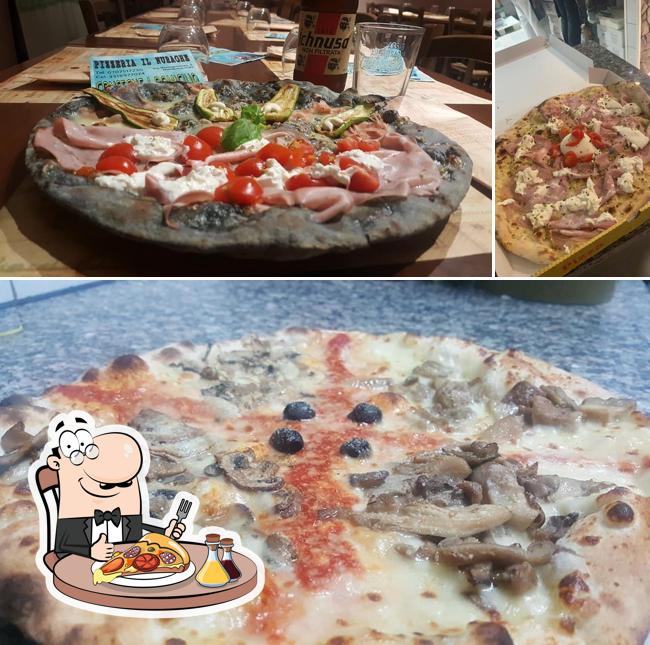 A Il Nuraghe, puoi provare una bella pizza