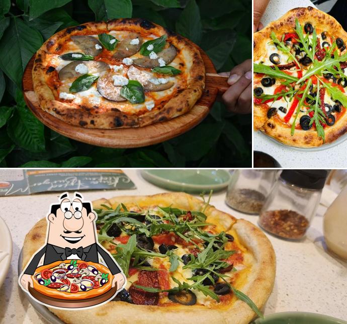 Get pizza at Kana by Coffee Mechanics