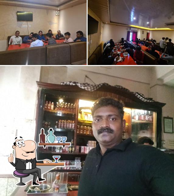The interior of SUNIL BAR AND RESTAURANT