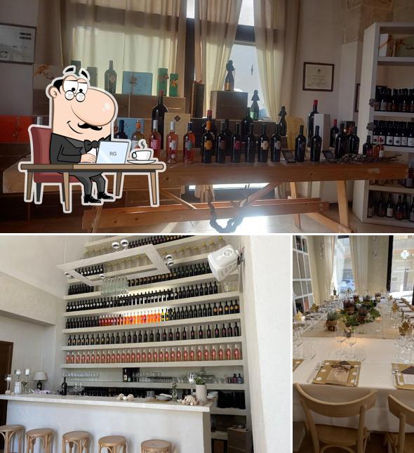 Gli interni di Schola Sarmenti