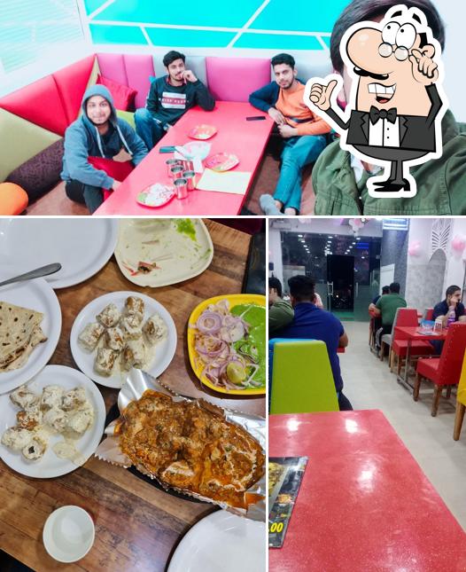 Take a seat at one of the tables at Town Table