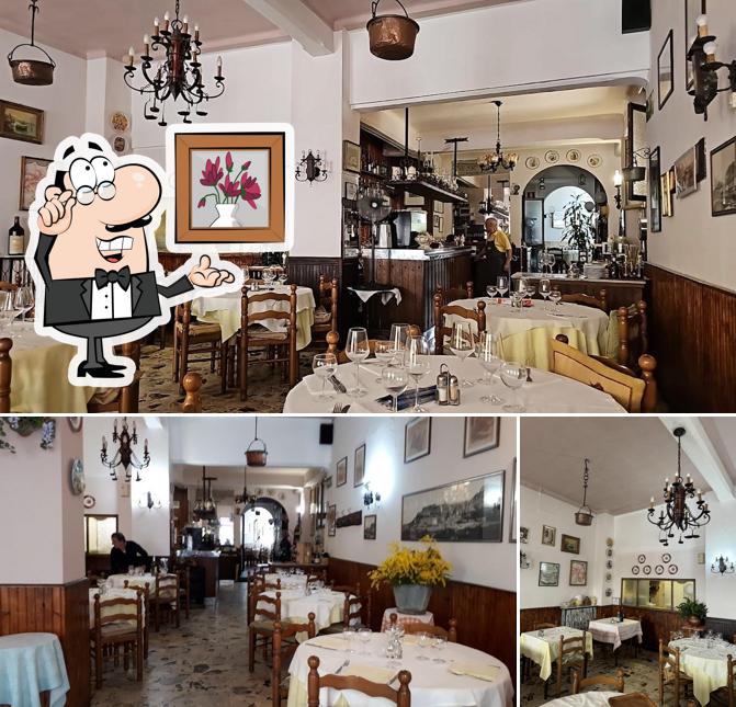 Gli interni di La Pergola di Palmero Luigi