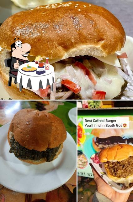 Get a burger at La Marina Restaurant