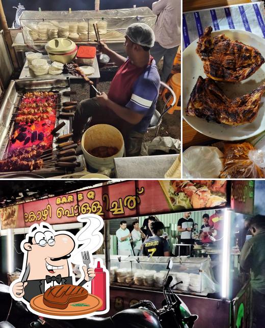 Try out meat meals at Majeedka Barbeque Chicken Pookkattiri