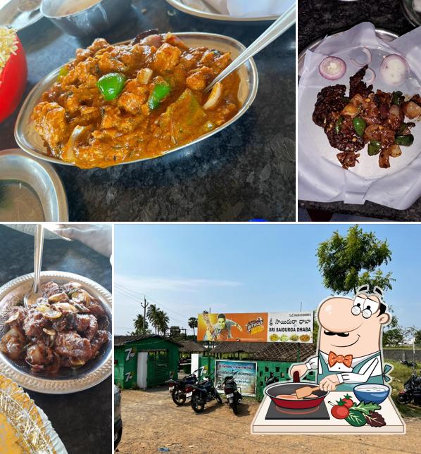 Chicken curry at Sri Sai Durga Dhaba - Shankar