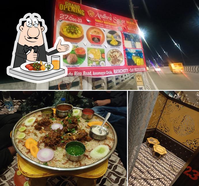 Meals at Andhra Spice