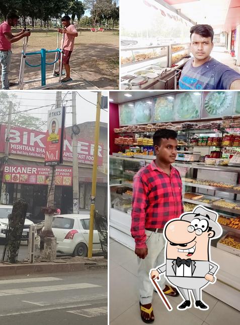 The exterior of Bikaner Misthan Bhandar