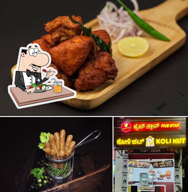 Food at Koli hut