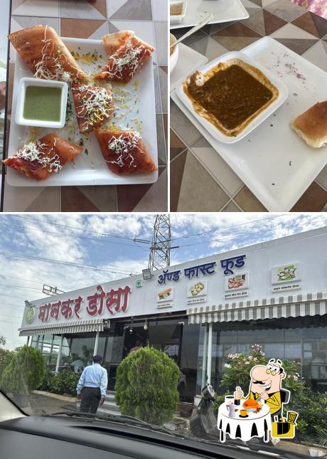 The restaurant's food and exterior