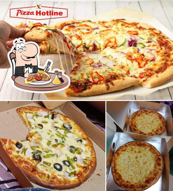 Get pizza at Pizza Hotline