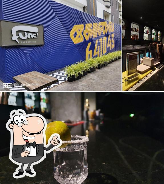 Among various things one can find exterior and food at Func Bar&Kitchen