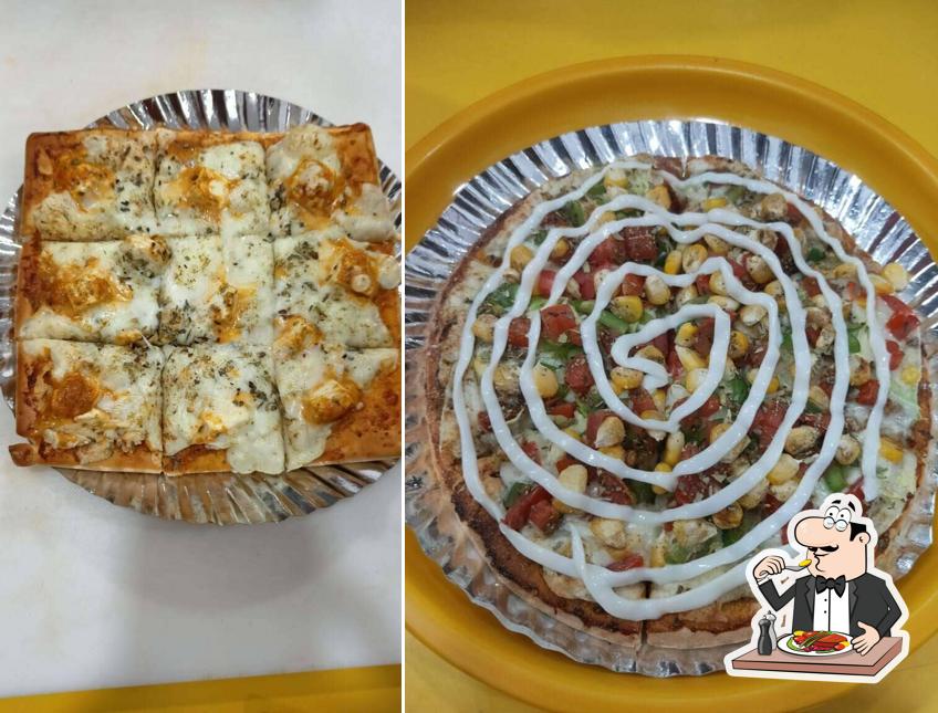 Food at Dilkhush Pizza & Sandwich Corner