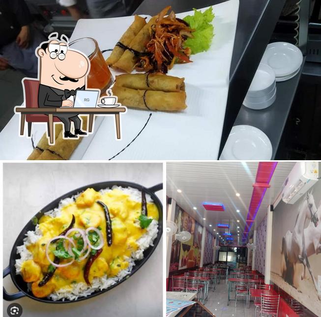 The interior of Everest Chicken Point