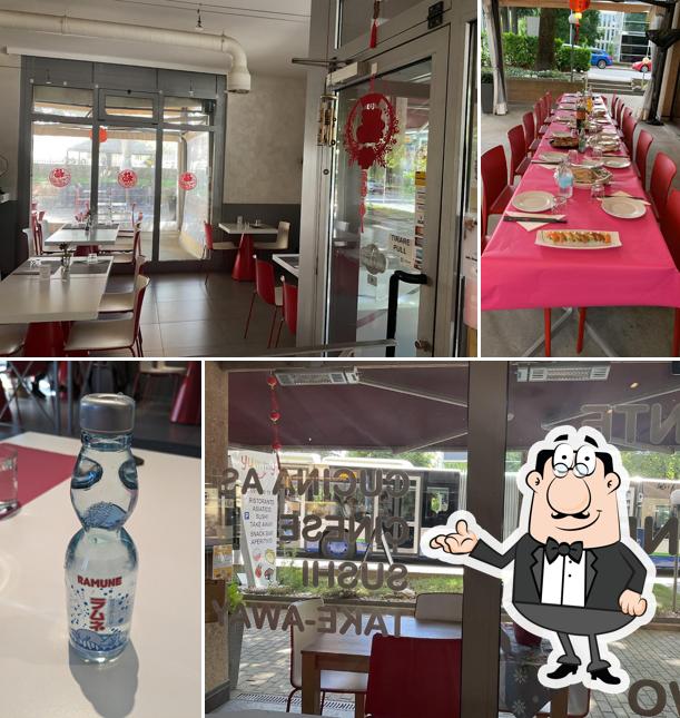 Dai un'occhiata agli interni di Yummy Asian Restaurant