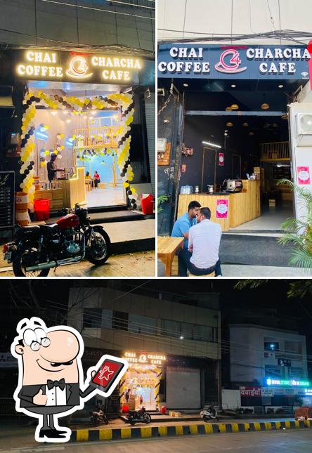 The exterior of Chai Coffee Charcha Cafe