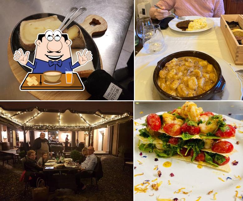 Cibo al Osteria degli Specchi